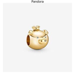 Pandora Shining Pig Charm